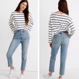 Madewell The Tall Perfect Vintage Jeans in Elliott Wash Sz 23T TALL